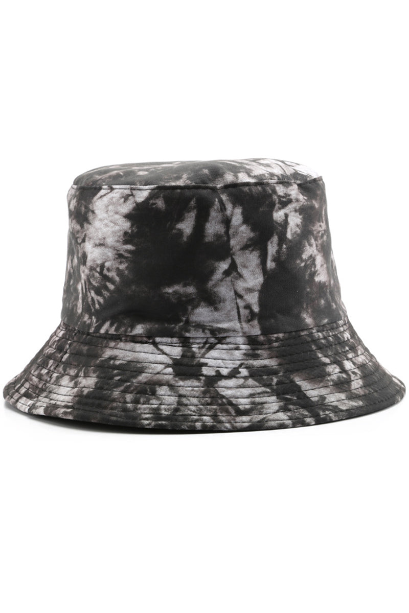 WOMEN TIE DYE FASHION BUCKET HAT FOR OUTDOOR