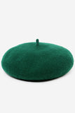 FASHION SOLID FUZZY BERET