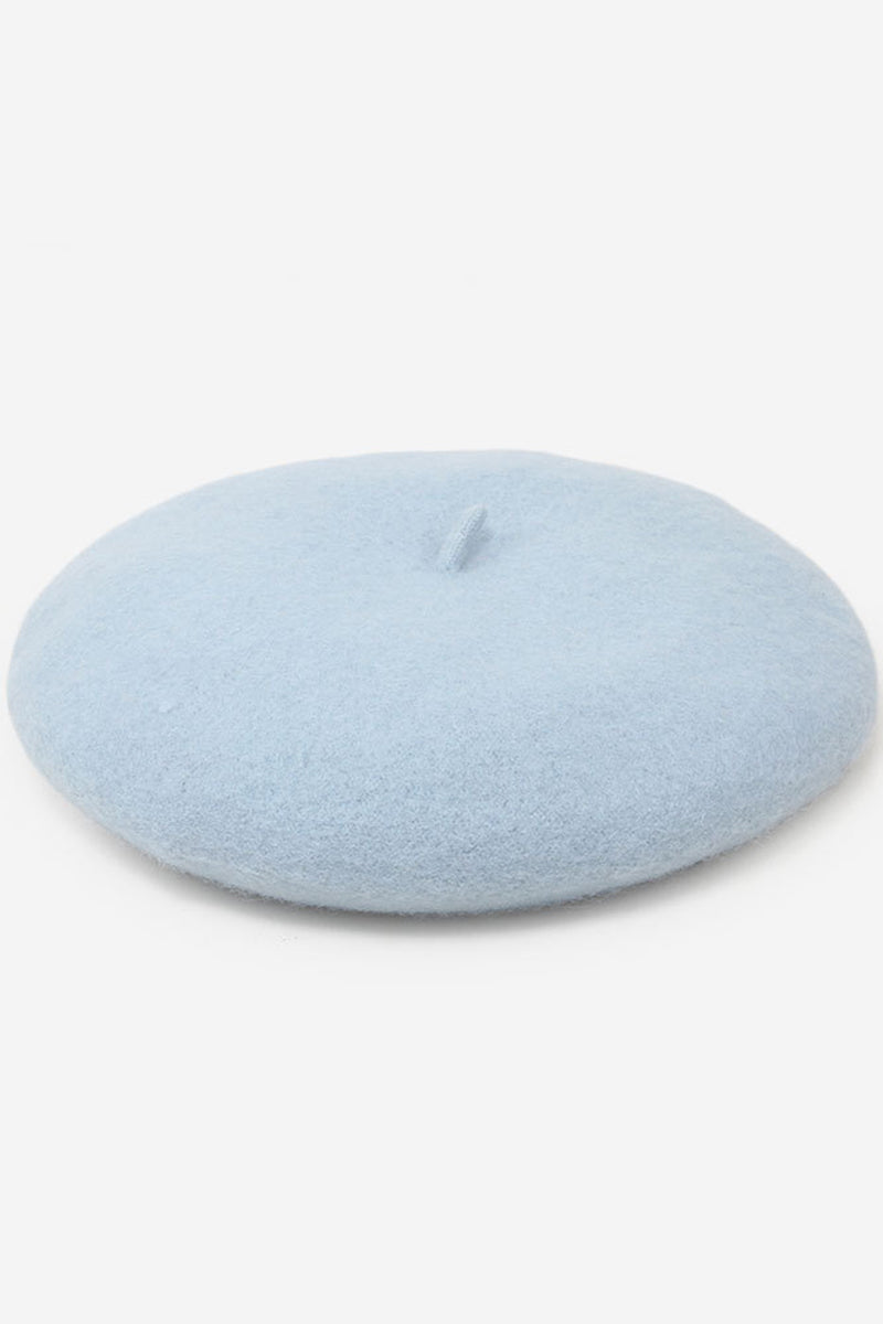 SOLID FUZZY BERET