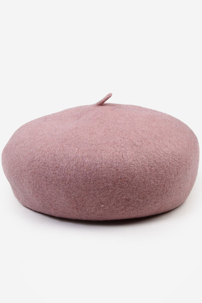 FASHION MINIMALIST SOLID BERET CAP