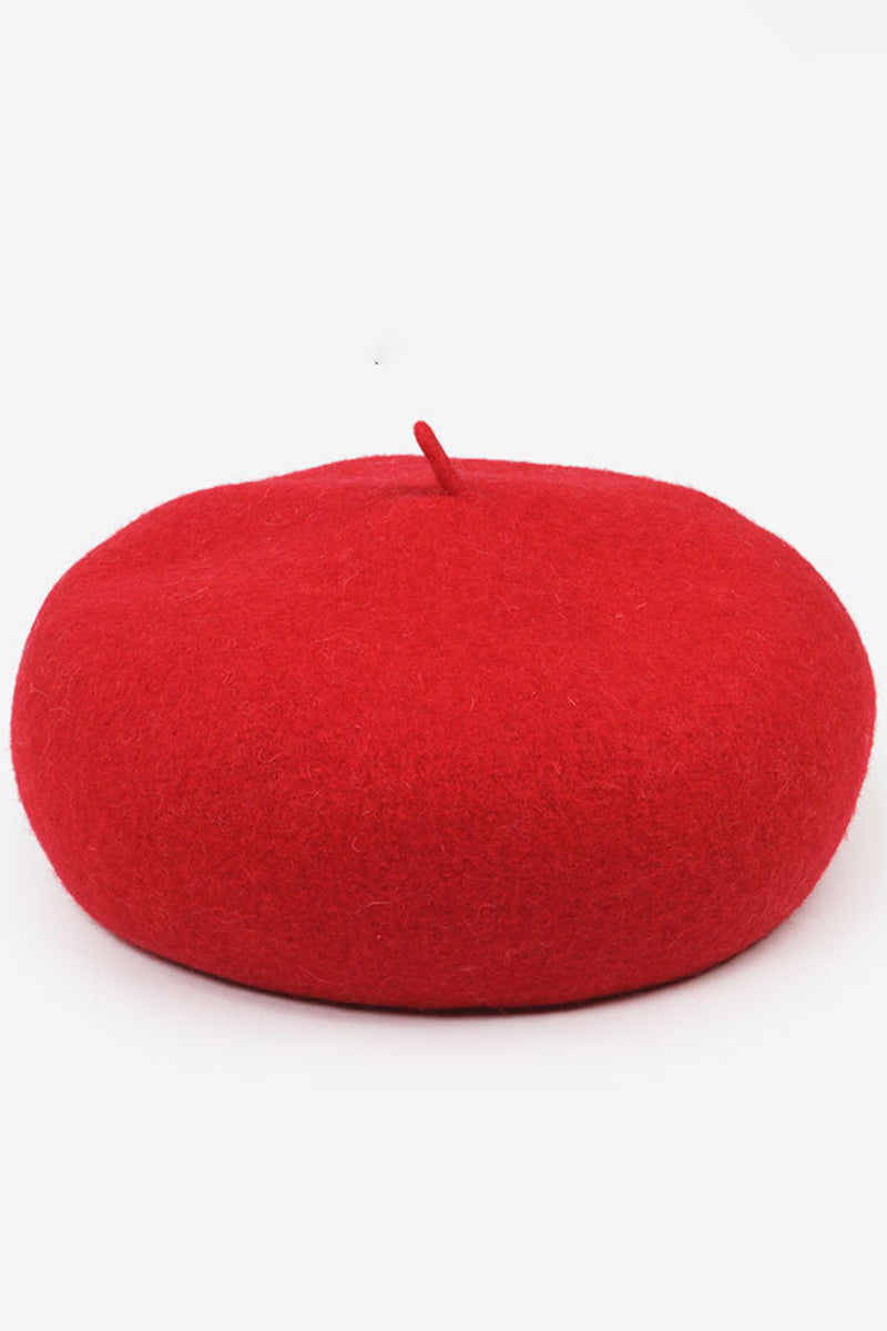 FASHION MINIMALIST SOLID BERET CAP