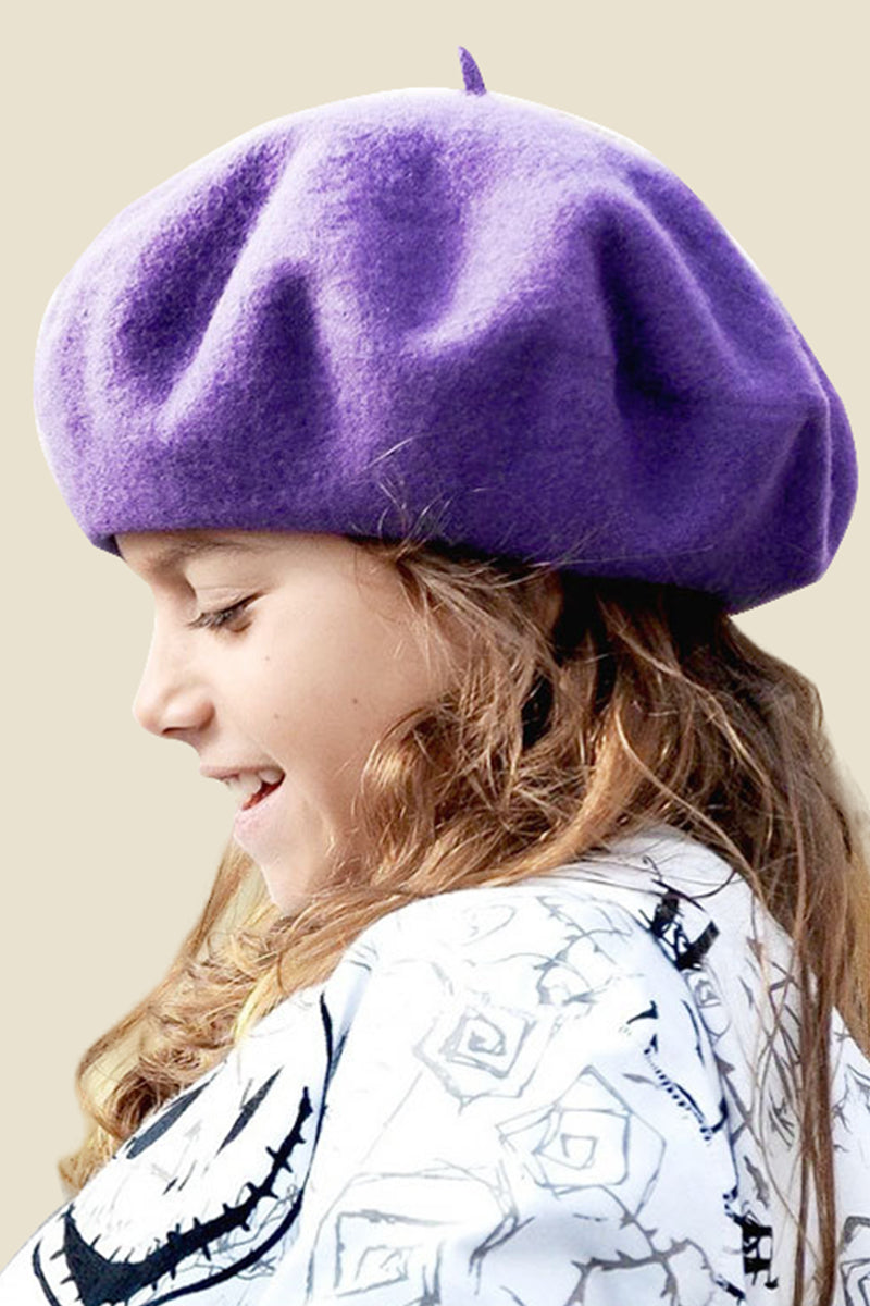 KIDS SOLID BERET