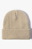 WOMEN WARM AND CASUAL SOLID COLOR KNITTED HAT