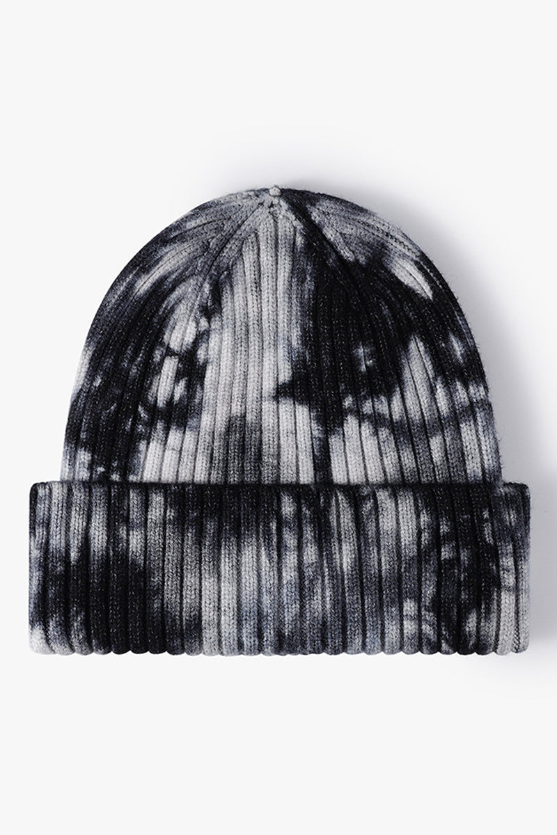 WOMEN WARM CASUAL TIE-DYED KNITTED HAT