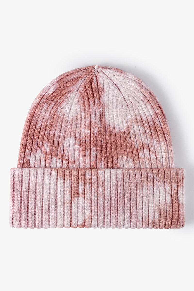 WOMEN WARM CASUAL TIE-DYED KNITTED HAT