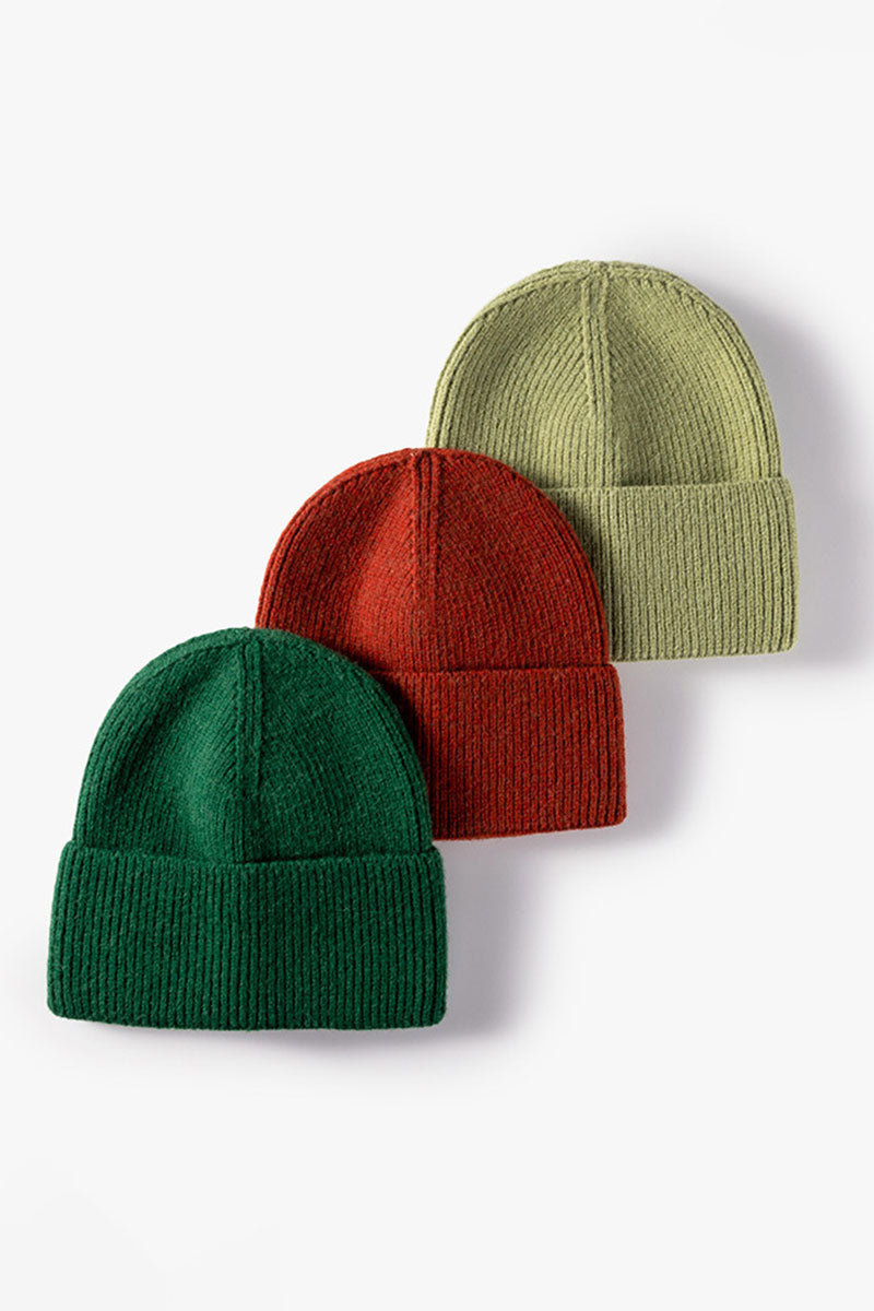 WOMEN WARM AND CASUAL JACQUARD KNITTED HAT