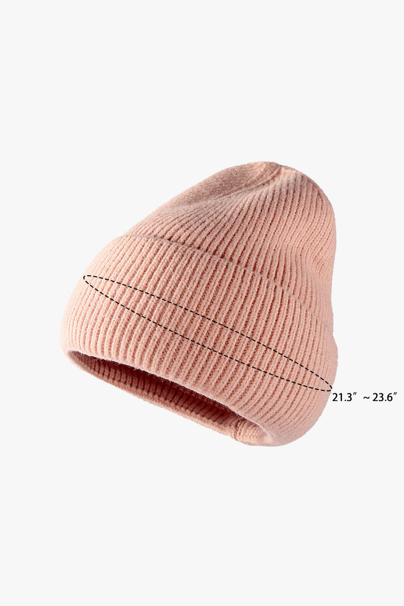 WOMEN WARM AND CASUAL JACQUARD KNITTED HAT