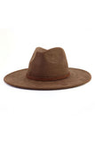 WOMEN AUTUMN AND WINTER WARM BELT PANAMA HAT