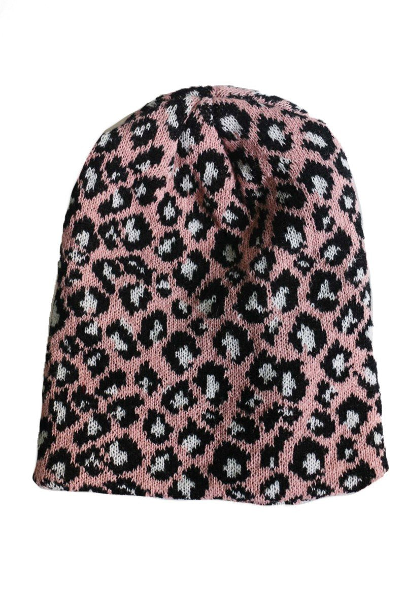 LEOPARD FASHION BEANIE