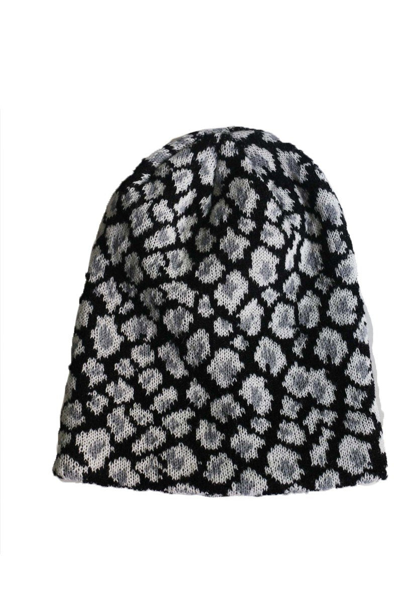 LEOPARD FASHION BEANIE