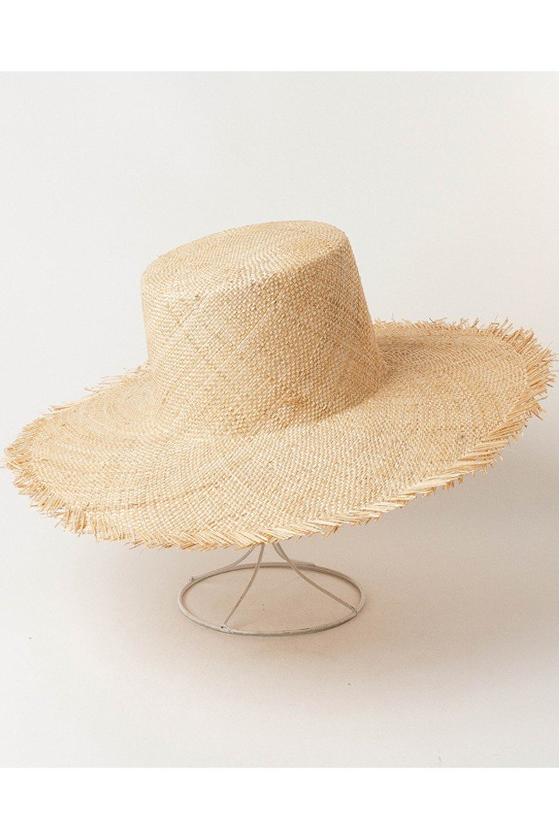 WIDE BRIM FASHION STRAW HAT