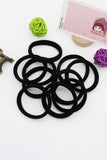 THICK SEAMLESS HAIR BANDS, 10PCS SIMPLY HAIR TIES PONYTAIL HOLDERS HEADBAND, 10PCS PER 1 PACK