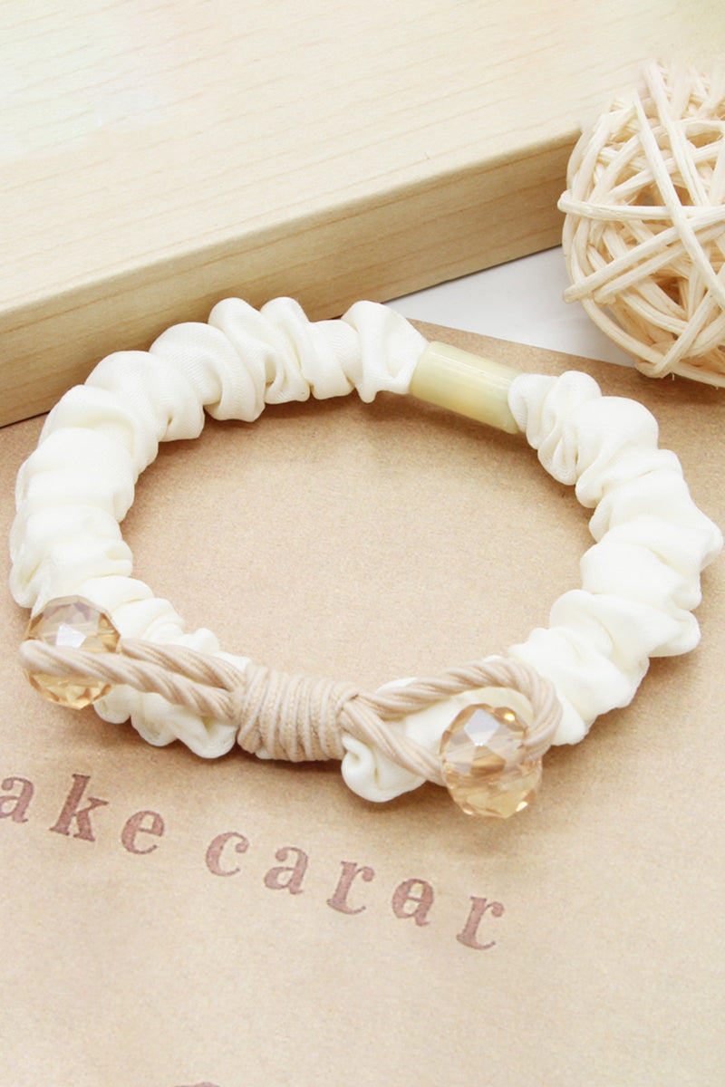 WOMEN BOW RUBBER BAND HAIR SCRUNCHIES