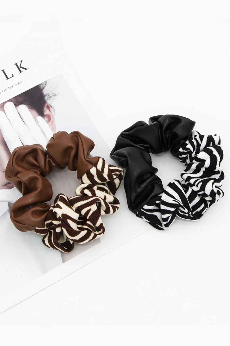 MINIMALIST BICOLOR SCRUNCHIE