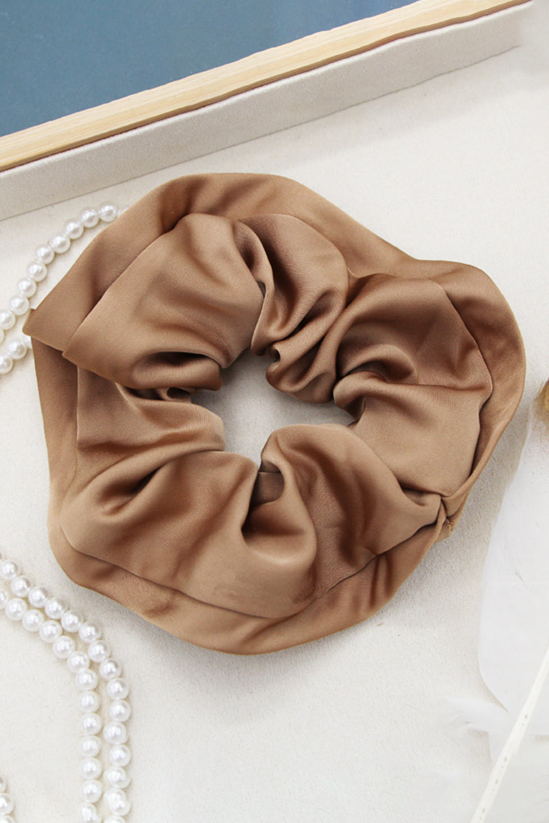 MALIST ADVANCED SENSE SILK SOLID COLOR SCRUNCHIE