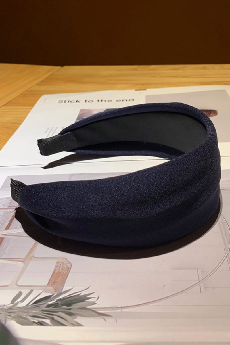 MINIMALIST WIDE BRIM SOLID HEADBAND