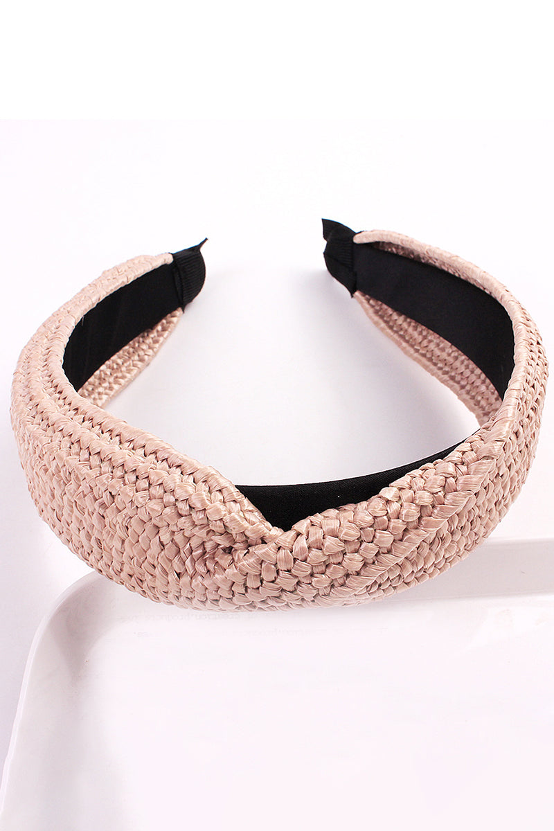 KNOT DECOR BRAIDED DETAIL HEADBAND