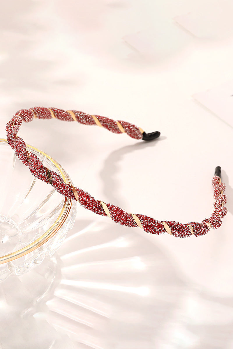 FASHION BRIGHT SILK DECORATIVE HAIR HOOP