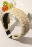 FASHION WOVEN DECORATIVE HAIR HOOP