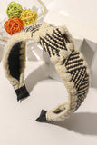 FASHION WOVEN DECORATIVE HAIR HOOP