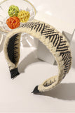 FASHION WOVEN DECORATIVE HAIR HOOP