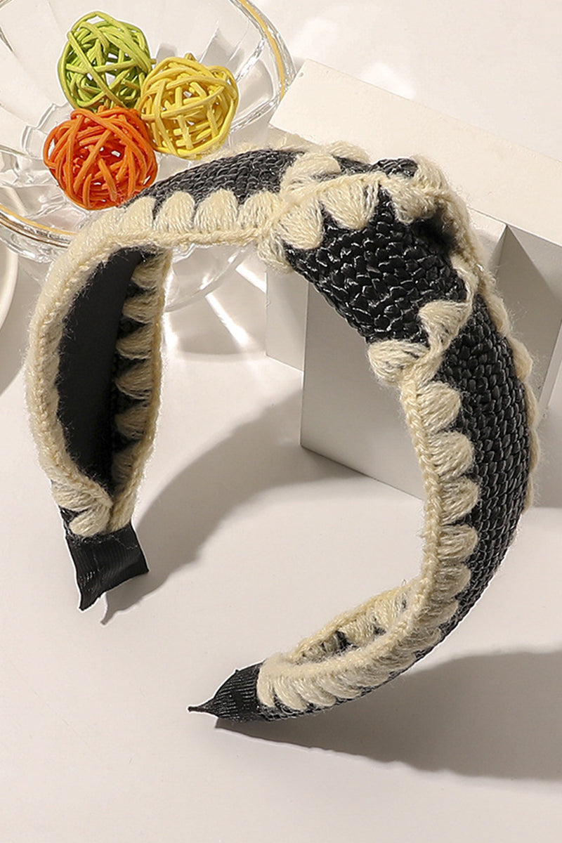 FASHION WOVEN DECORATIVE HAIR HOOP