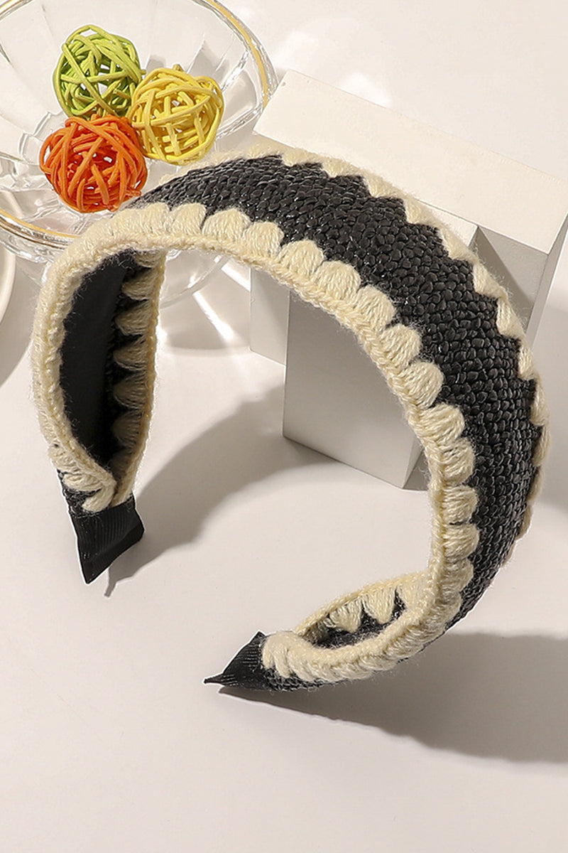 FASHION WOVEN DECORATIVE HAIR HOOP