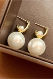 PEARL SHAPE DANGLE EARRINGS