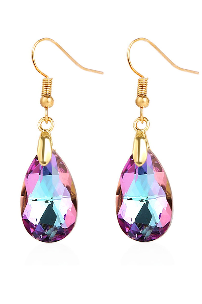 WATER DROPLET DECOR DROP EARRINGS