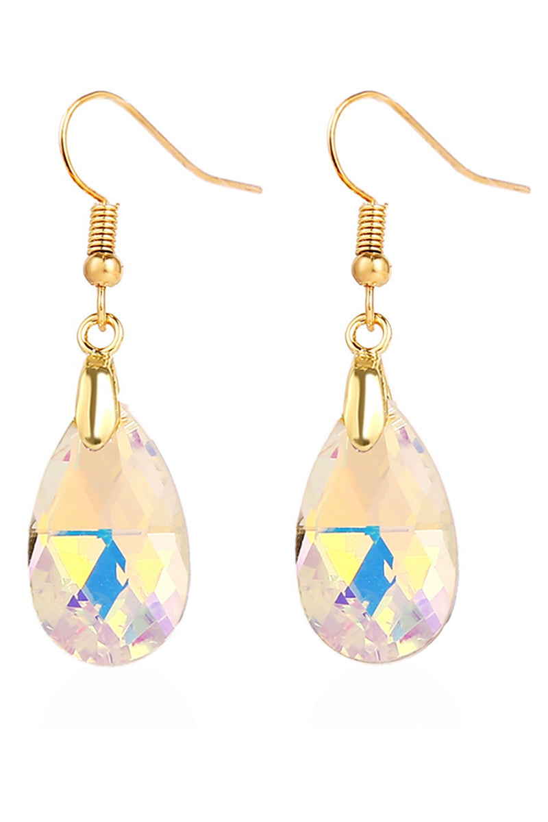 WATER DROPLET DECOR DROP EARRINGS