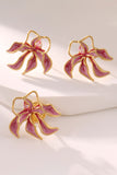 FASHION LIGHT LUXURY ORCHID EARRINGS