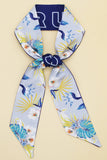 FLORAL PRINT TWILLY SCARF