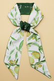 FLORAL PRINT TWILLY SCARF