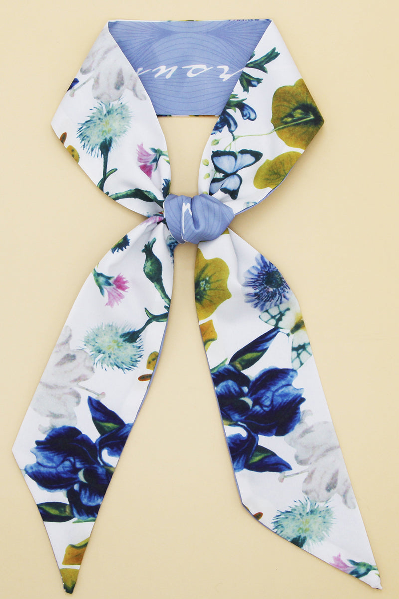 FLORAL PRINT TWILLY SCARF