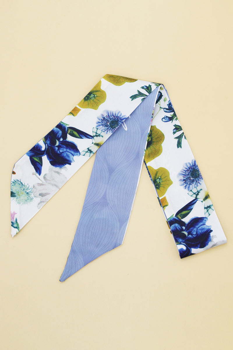 FLORAL PRINT TWILLY SCARF