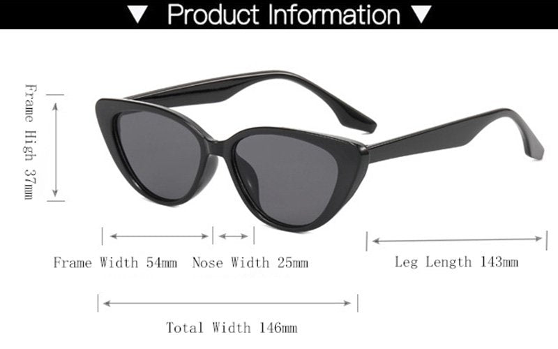 CAT EYE DAILY FASHION SUNGLASSES