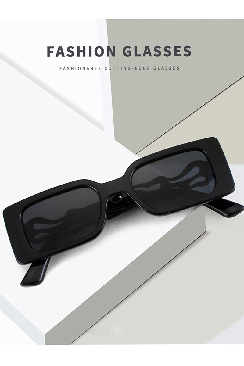 SQUARE FRAME FASHION SUNGLASSES