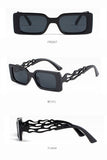 SQUARE FRAME FASHION SUNGLASSES