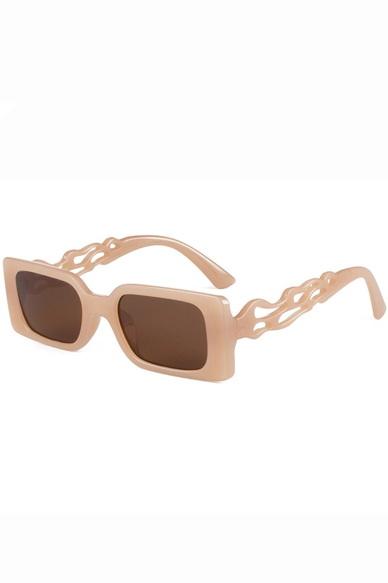 SQUARE FRAME FASHION SUNGLASSES