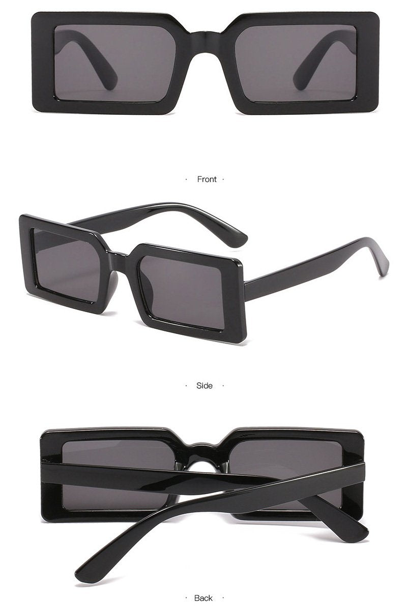 BASIC SIMPLE SQUARE SUNGLASSES