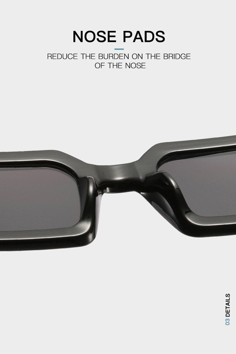 BASIC SIMPLE SQUARE SUNGLASSES