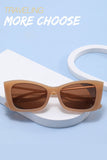 LAYERED FRAME CAT EYE SUNGLASSES