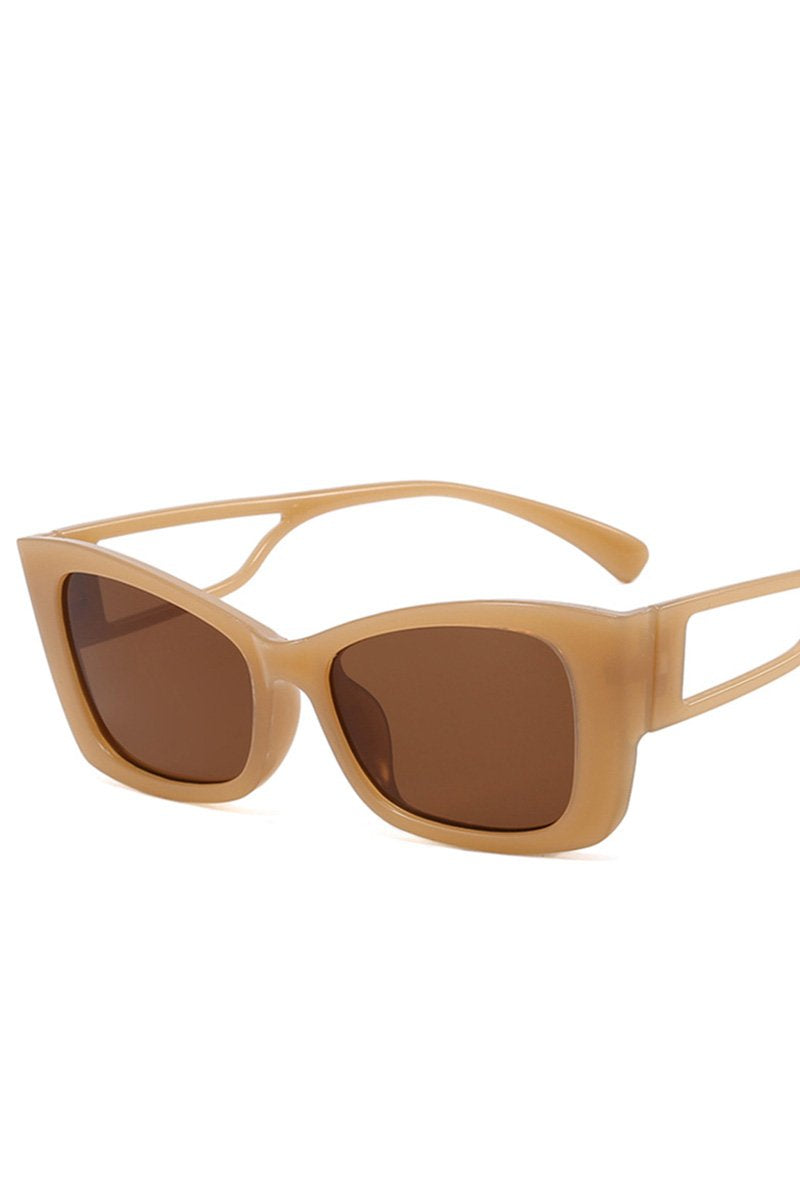 LAYERED FRAME CAT EYE SUNGLASSES