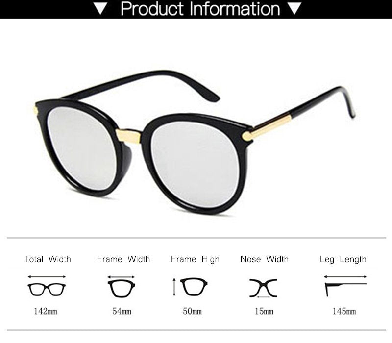 FASHION CAT EYE SUNGLASSES