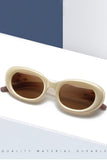 WIDE FRAME ROUND FASHION SUNGLASSES