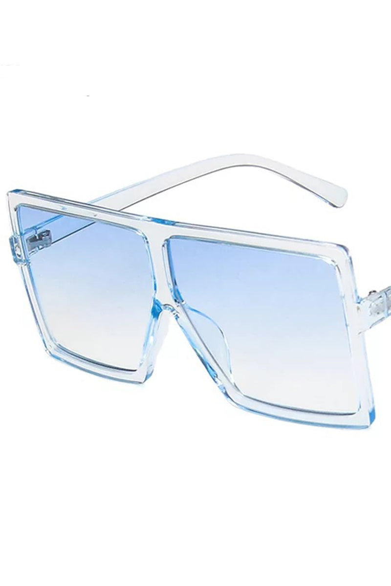 FLAT TOP SHIELD FASHION GLASSES