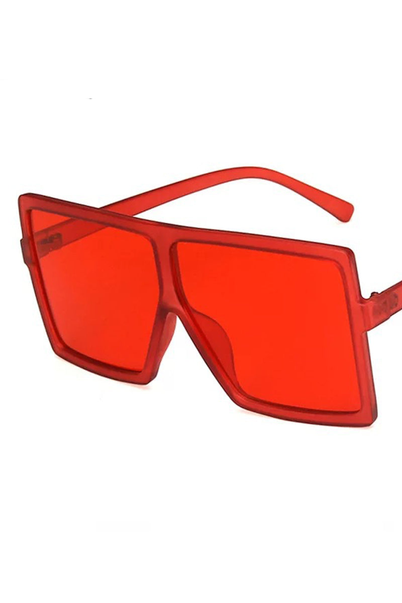 FLAT TOP SHIELD FASHION GLASSES