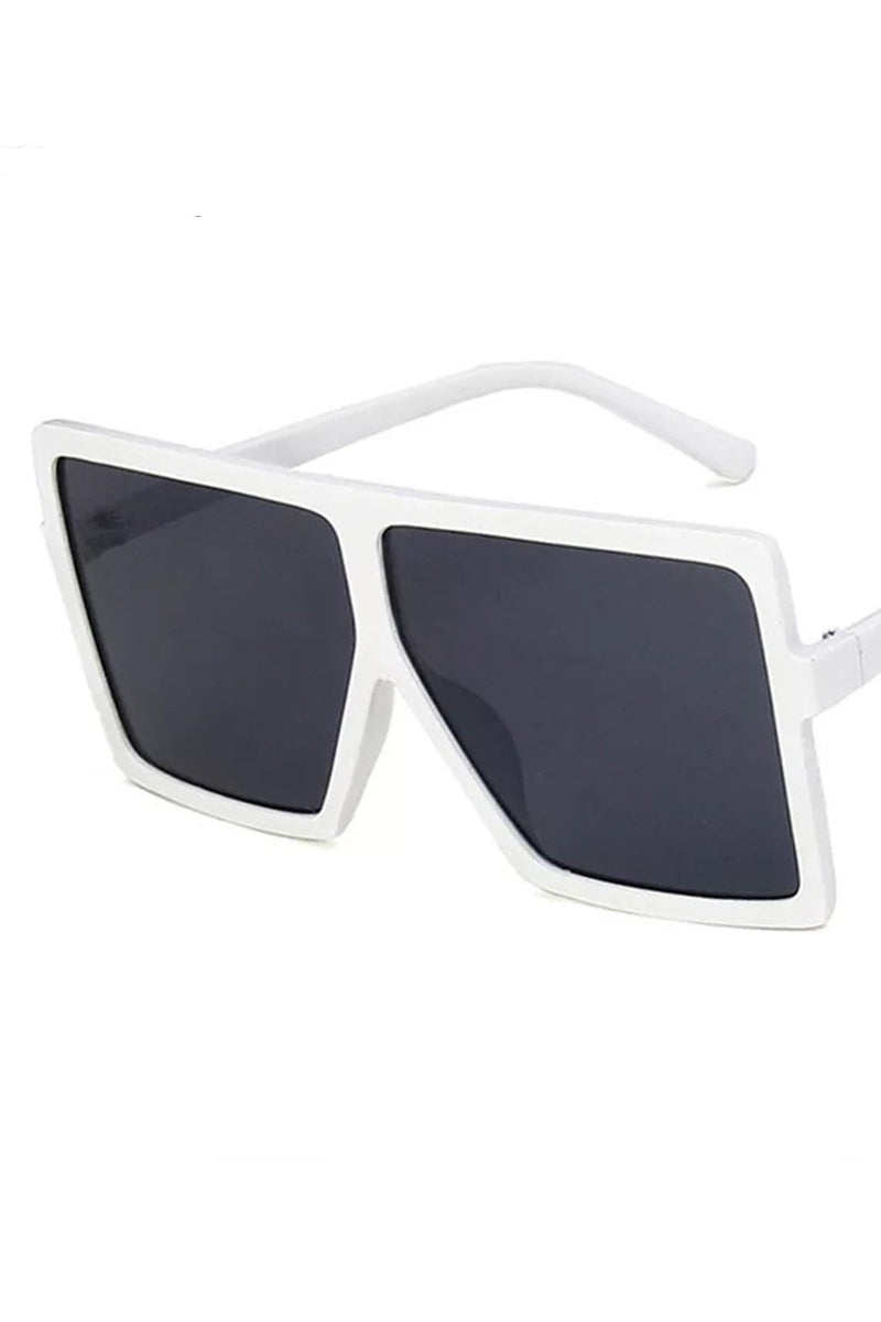 FLAT TOP SHIELD FASHION GLASSES