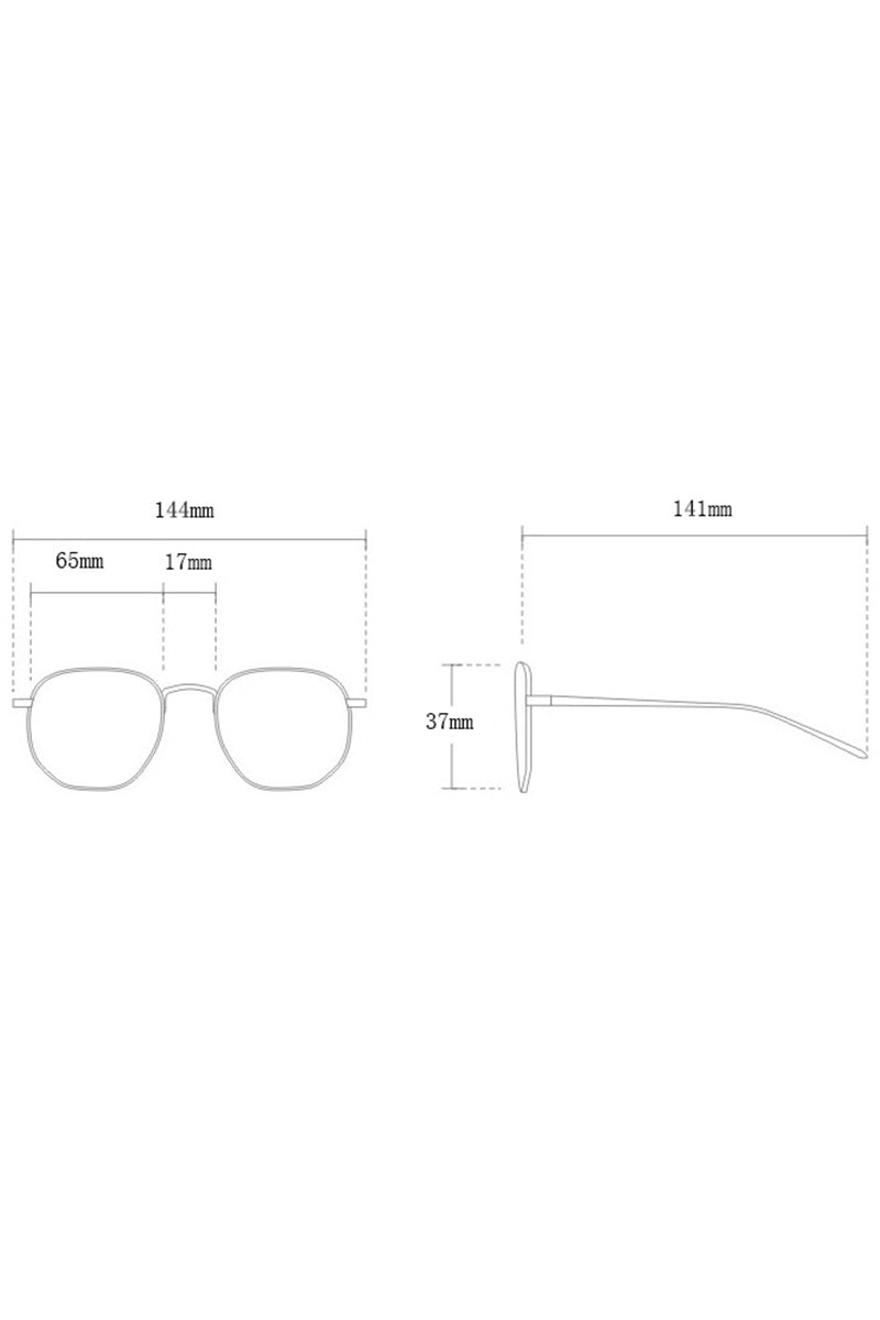 STREET RIMLESS SUNGLASSES