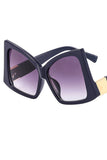 IRREGULAR LARGE FRAME SUNGLASSES